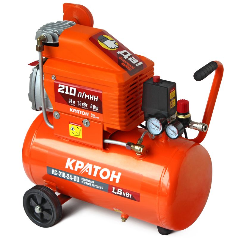 

Компрессор с прямой передачей Кратон AC-210-24-DD