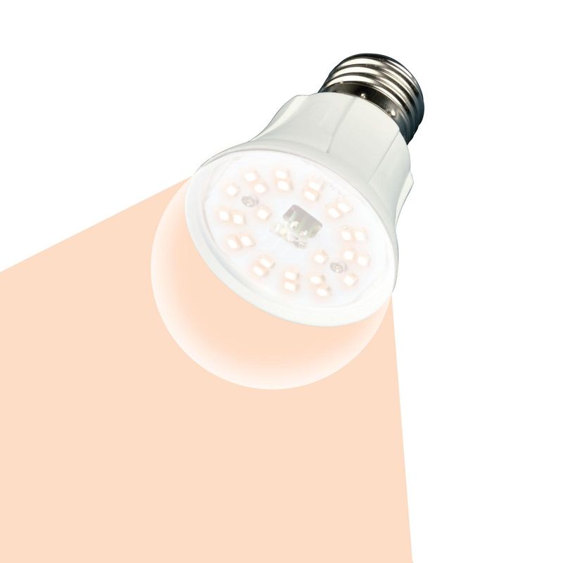 

Лампа светодиодная для растений Uniel LED-A60-10W/SPFR/E27/CL PLP01WH Форма A, прозрачная колба.