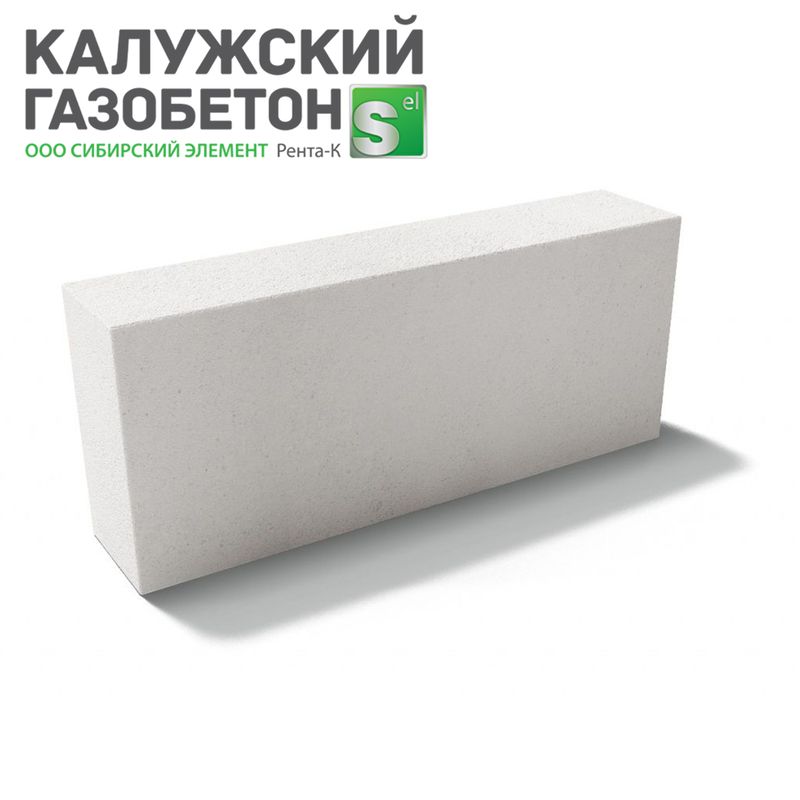

Газобетон D600 B3,5 150х250х625 мм Калужский Газобетон
