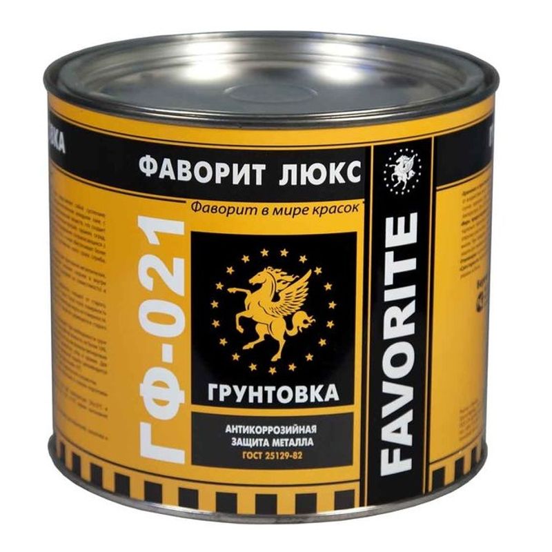 

Грунт ГФ-021 красно-коричневый Фаворит ЛЮКС, 2,4 кг