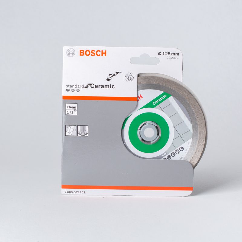 

Круг алмазный по керамике 125х22,23мм, BOSCH, Standard for Ceramic