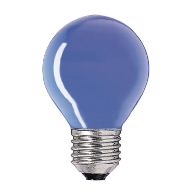 

Лампа синяя Party Е27 15Вт шарик PHILIPS