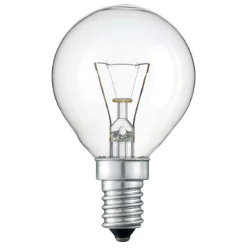 

PH Лампа накаливания шар Stan 60W E14 230V P45 CL 1CT/10*10