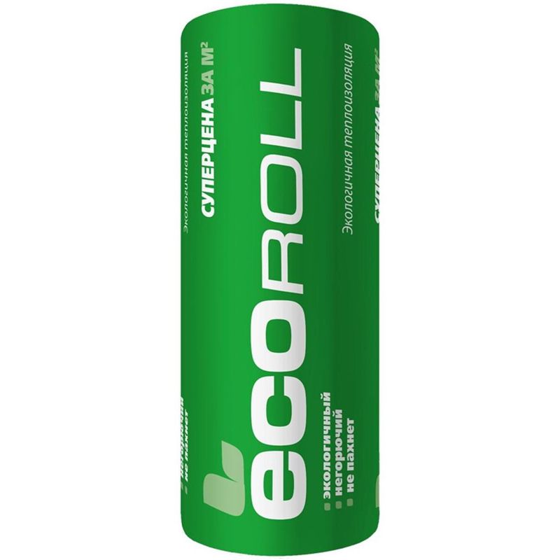 

Утеплитель Ecoroll 8200х1220х50 мм 2 штуки в упаковке
