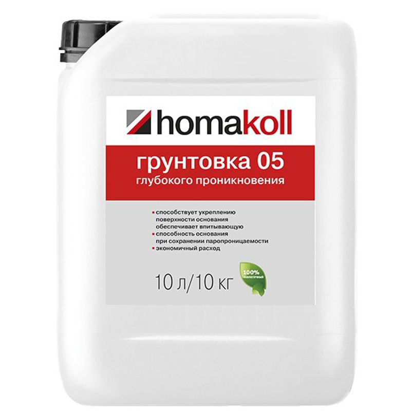 

Грунтовка Homakoll 05 морозостойкая, 10 л, Белый