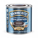 Краска по металлу и ржавчине Hammerite с молотковым эффектом коричневая 2,5 л