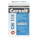 Клей для плитки (С2 Т) Ceresit CM115 белый, 25 кг (для вн.и нар.работ)