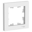 Рамка 1-местная Schneider AtlasDesign, белая