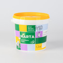 Краска для гостиных и спален MARTA ECO белая 1,3 кг