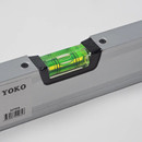 Уровень 40 см алюминиевый магнитный 3 ампулы Yoko