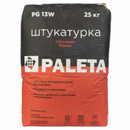 Штукатурка гипсовая Paleta PG 13 W белая, 25 кг