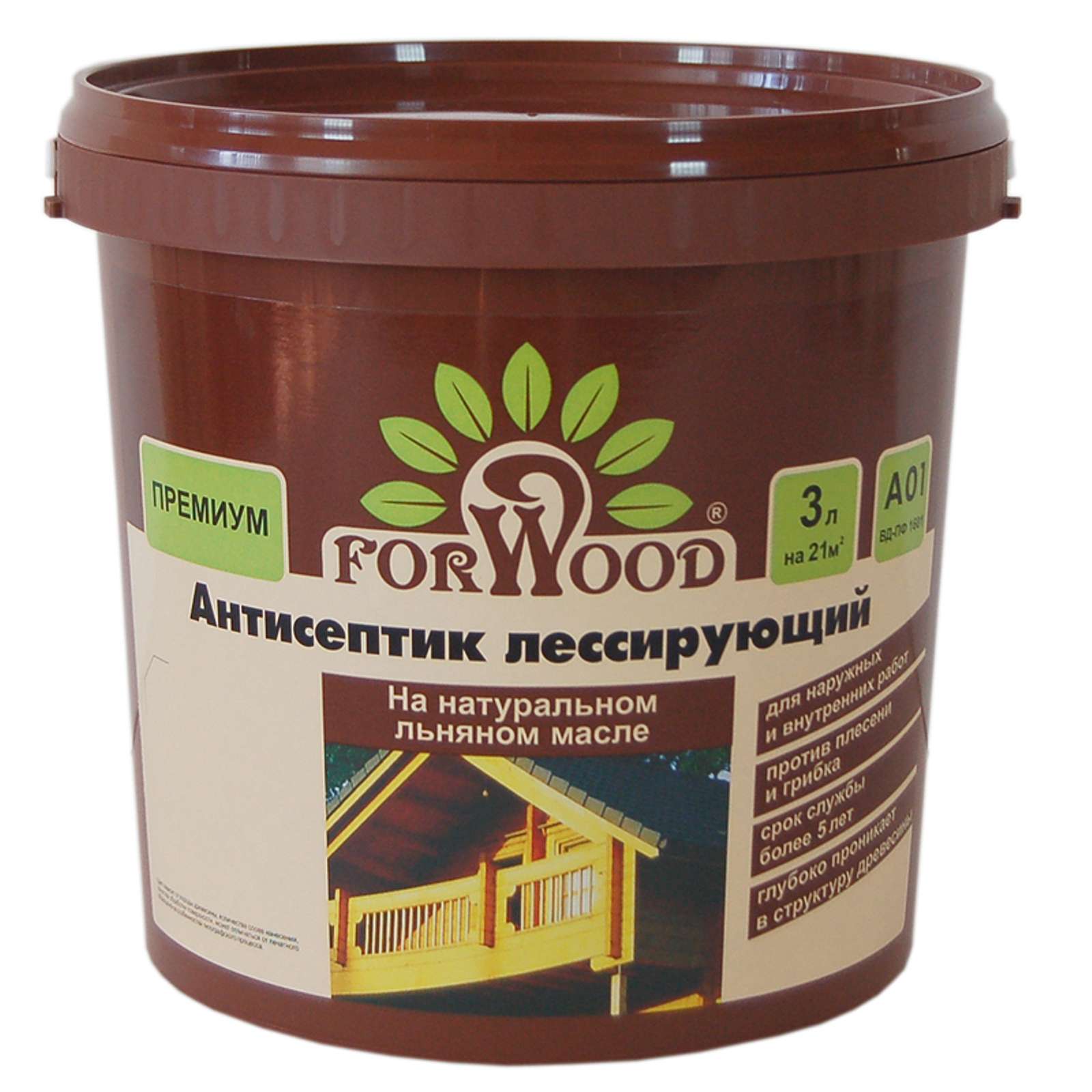 Антисептик для дерева Forwood Калужница, 3кг