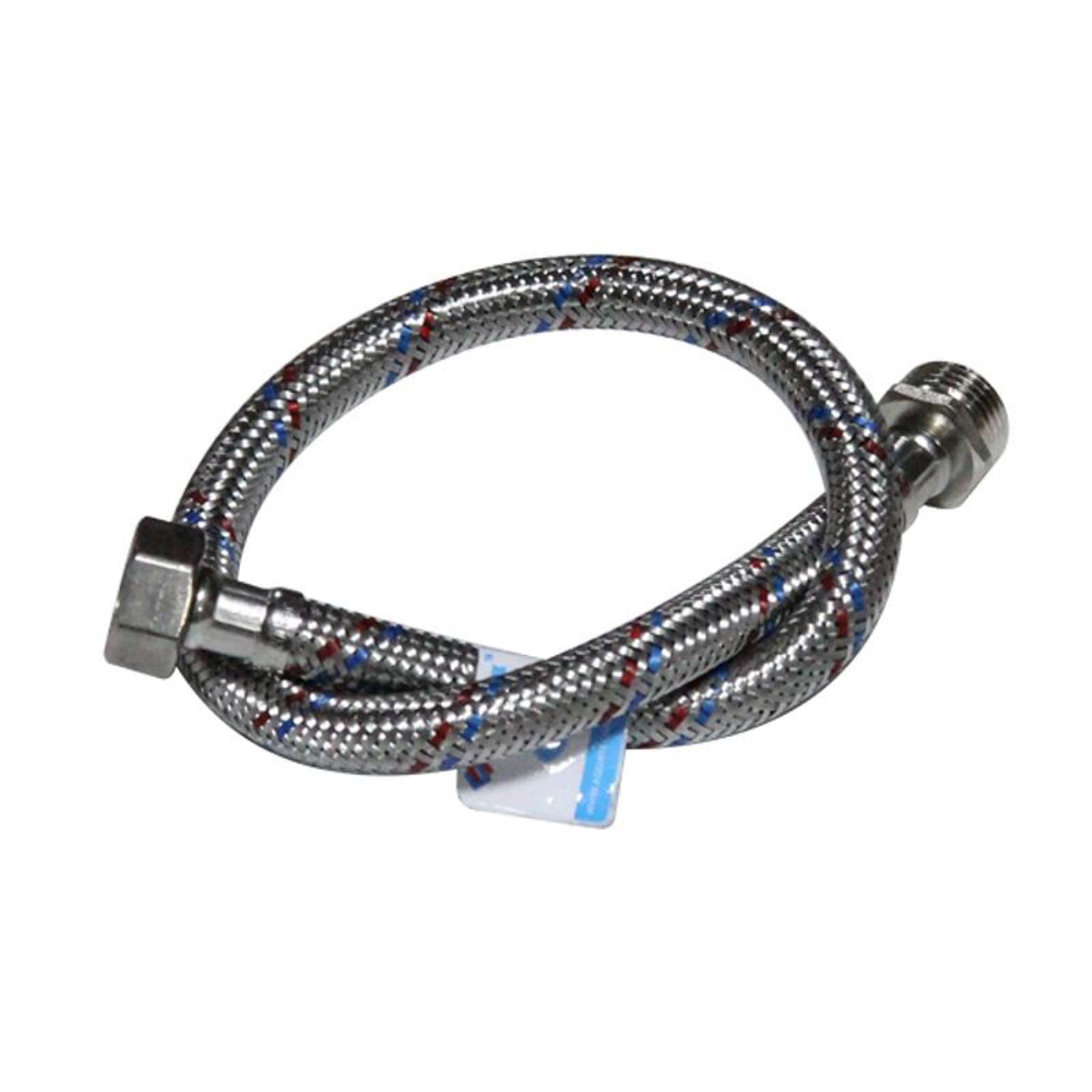 Гибкая подводка для воды 1/2" ВР-ВР 250см Aqualine