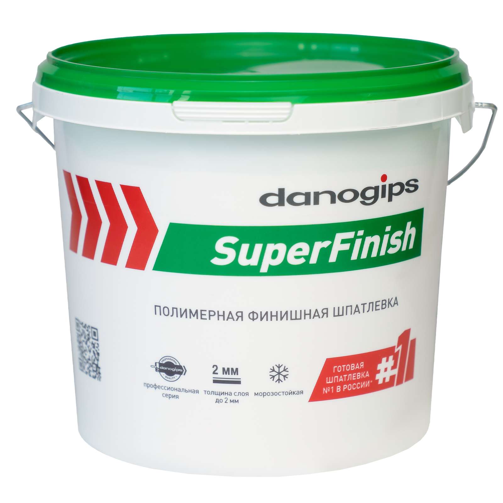 Шпаклевка полимерная Danogips (Sheetrock) SuperFinish 3 л/5 кг