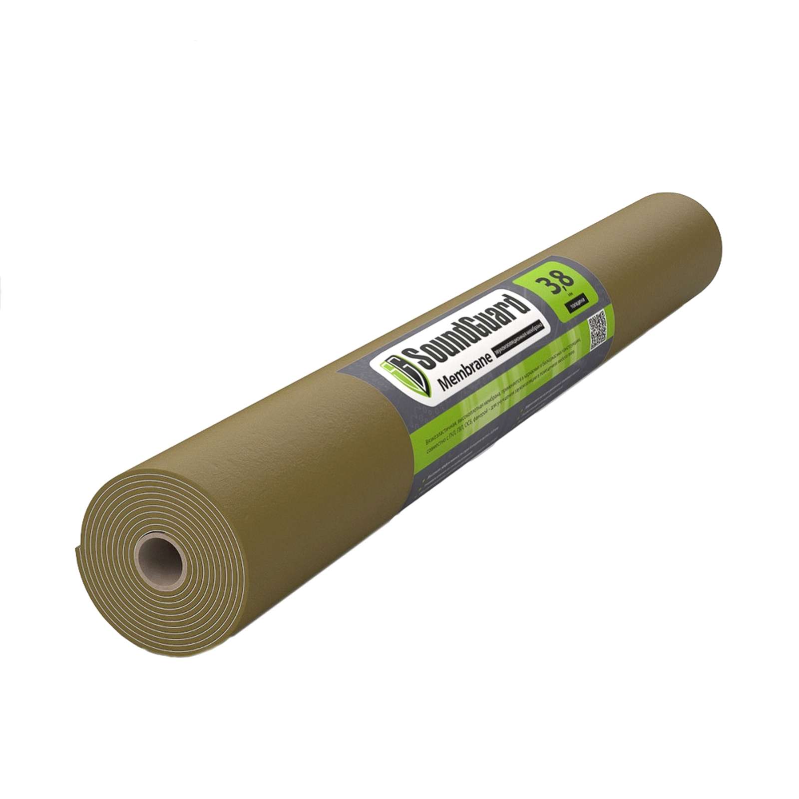 Звукоизоляционная мембрана SoundGuard Membrane 3,8 2500х1200х3,8 мм