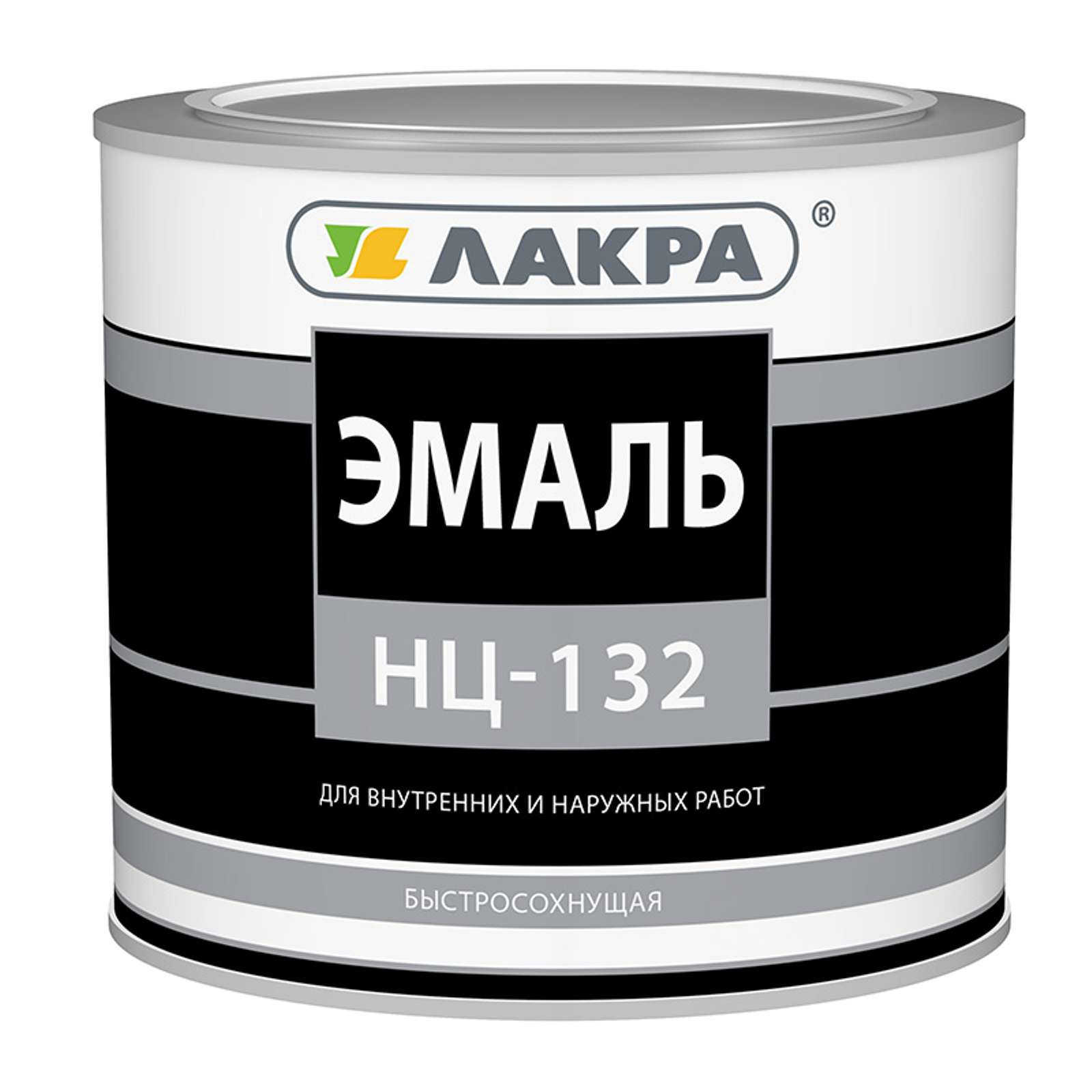 Эмаль НЦ-132 Лакра, желтая, 1,7кг