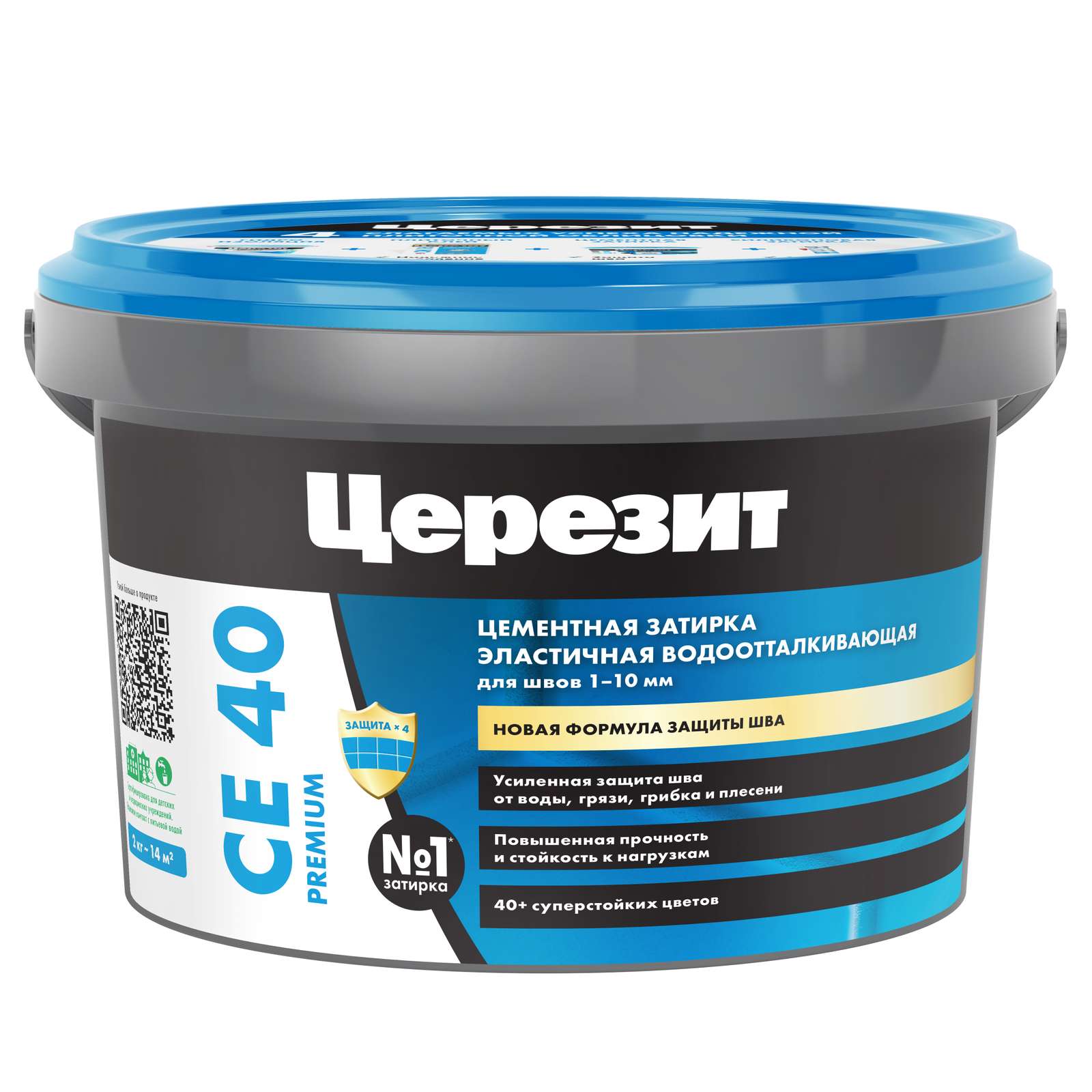 Затирка Ceresit CE 40 aquastatic роса, 2 кг