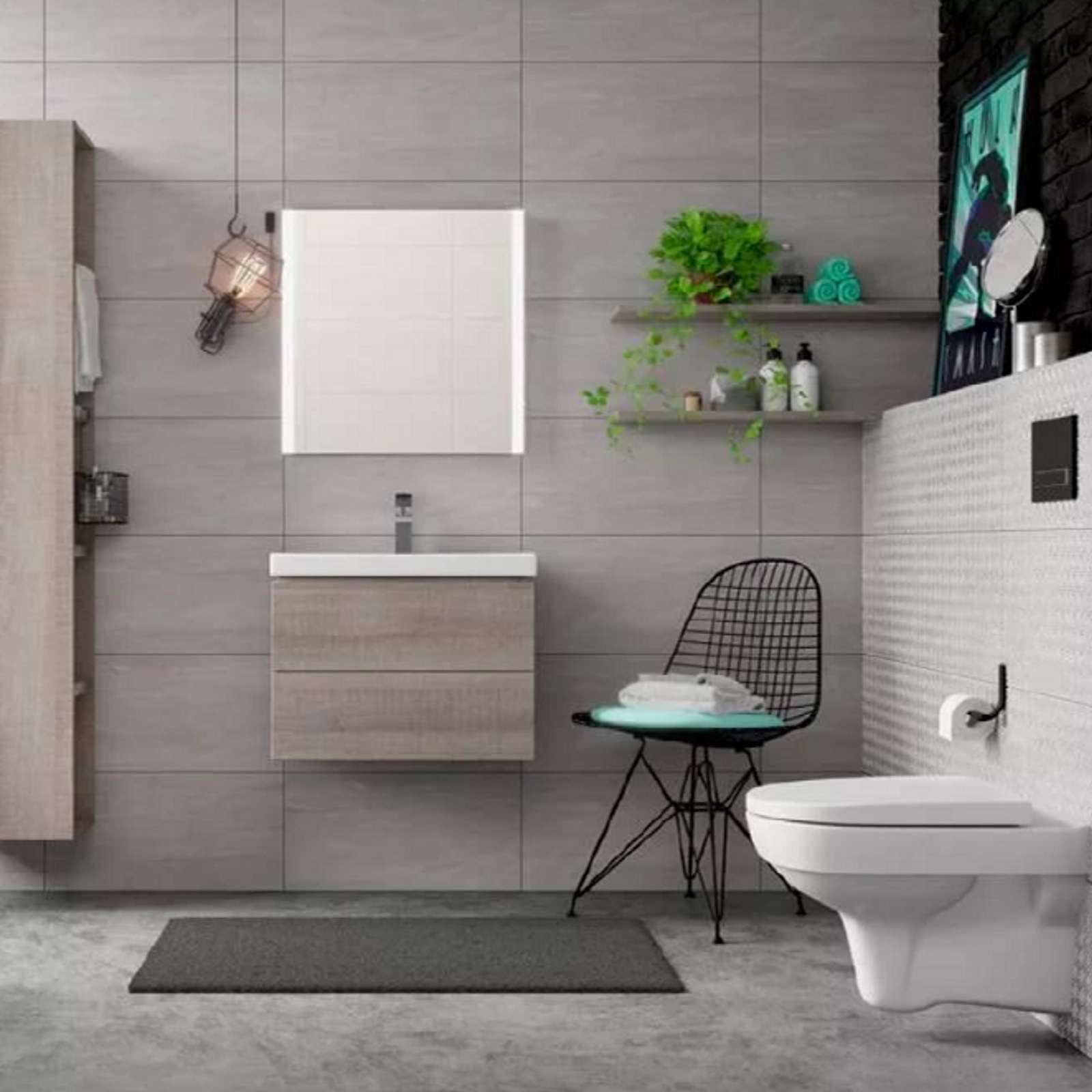 Унитаз подвесной Cersanit City New Clean On с сиденьем микролифт S-MZ-CITY-COn-S-DL-w