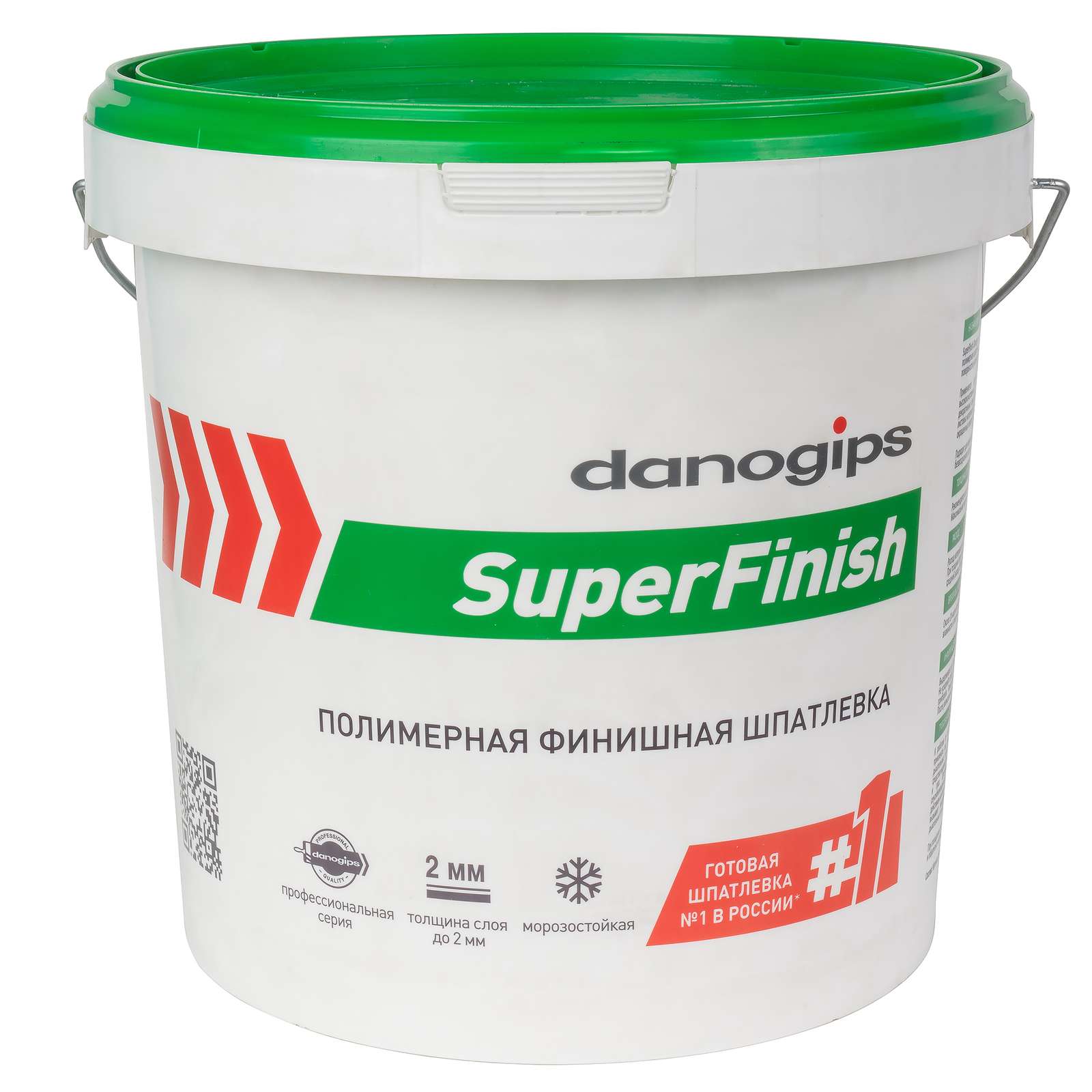Шпаклевка полимерная Danogips SuperFinish 18 кг