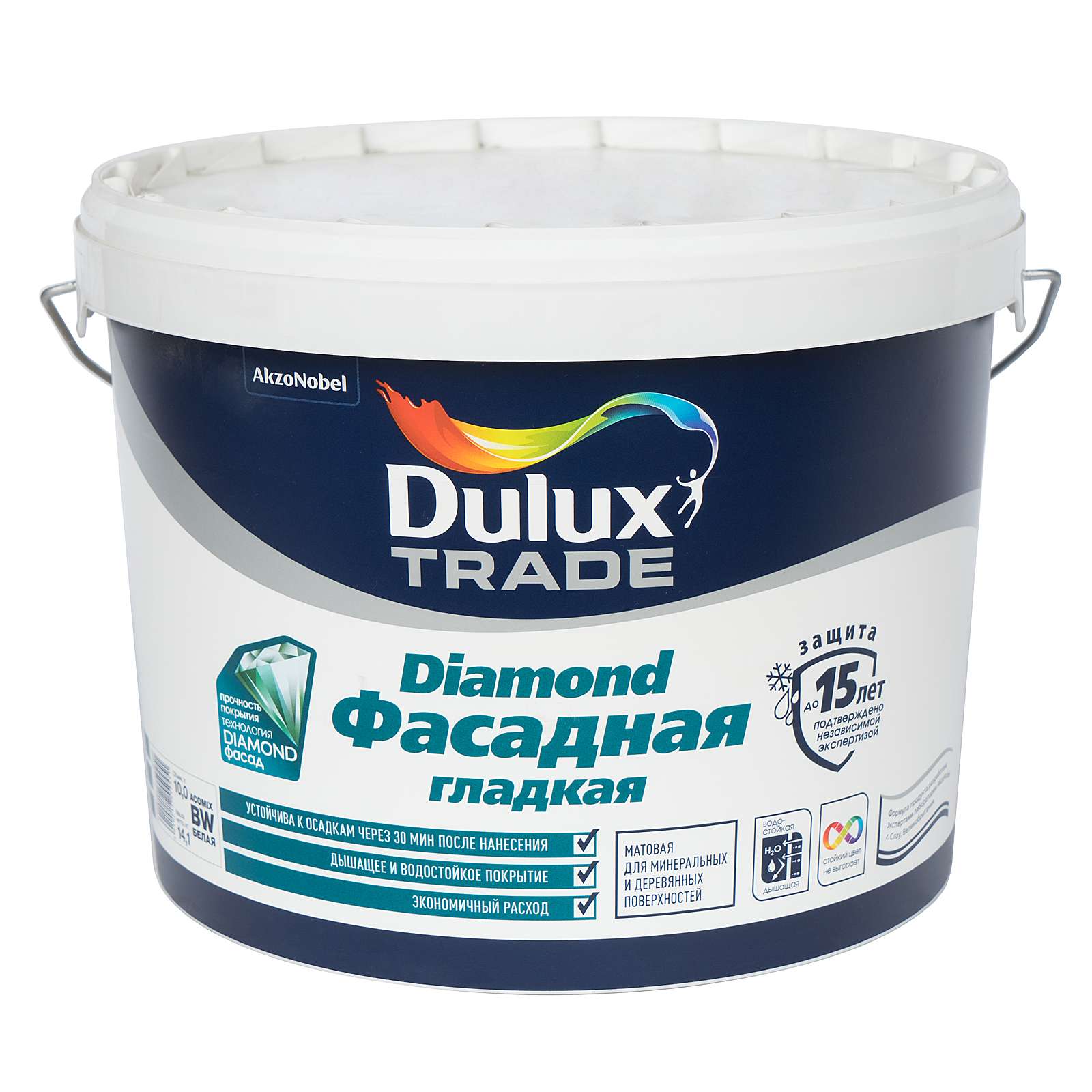 Прочность краски. Dulux Diamond база BW. Dulux Diamond алмазная прочность. Краска Dulux фасадная гладкая. Матовая краска для стен Dulux professional Diamond 10 л.