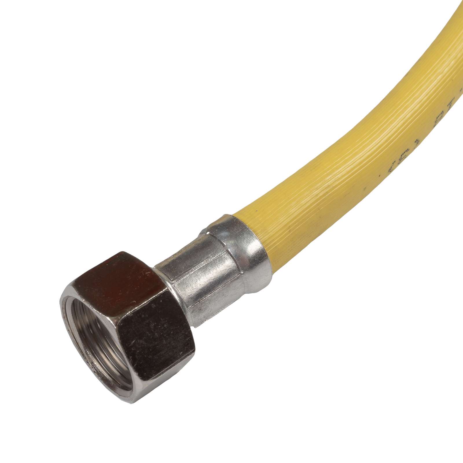 Подводка для газа из ПВХ 1/2" ВР-ВР 50см ZIP-FLEX