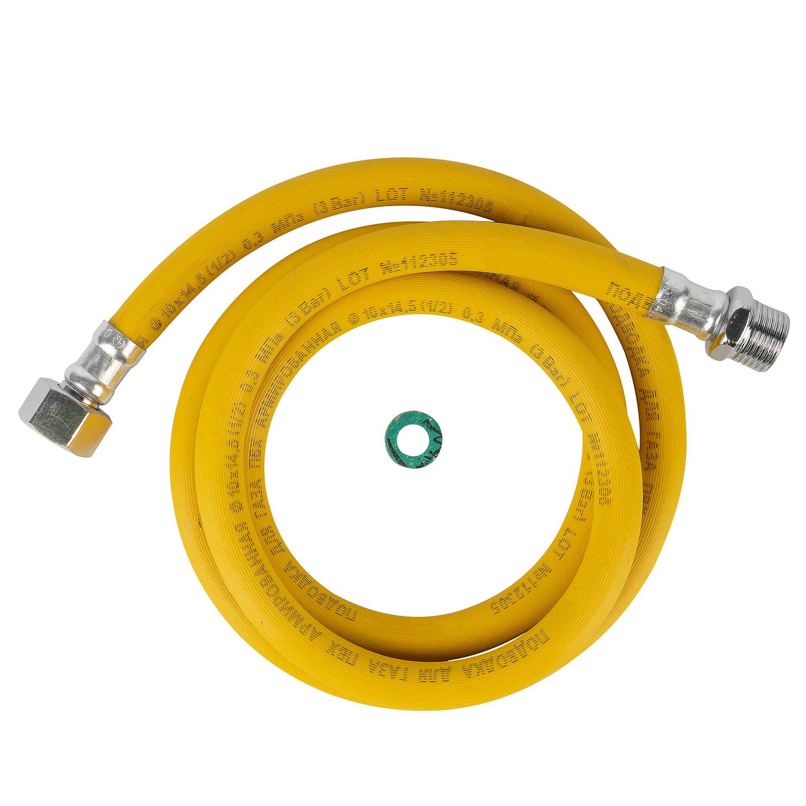Подводка для газа из ПВХ 1/2" ВР-НР 1,5м ZIP-FLEX