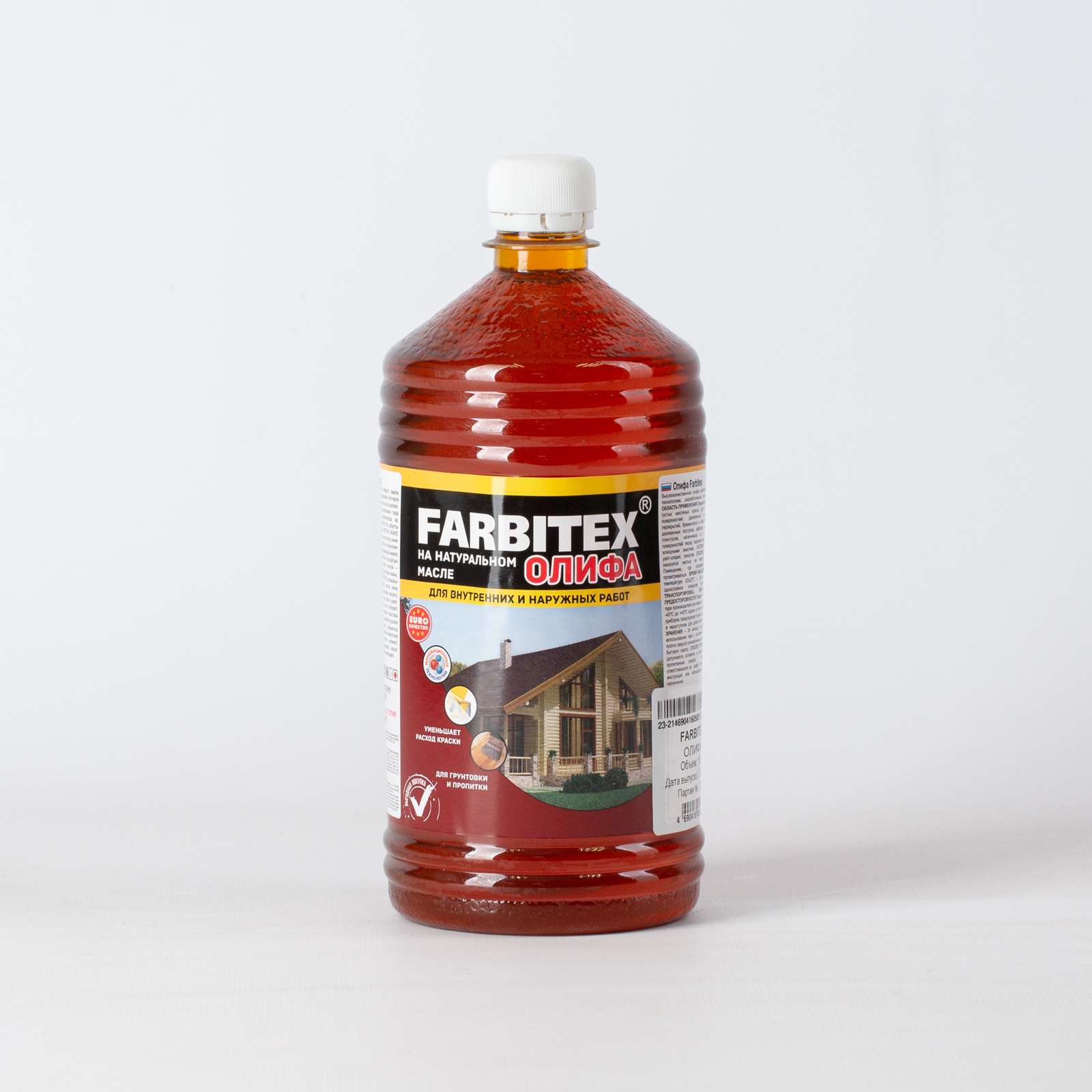 Олифа FARBITEX осветленная, 1 л