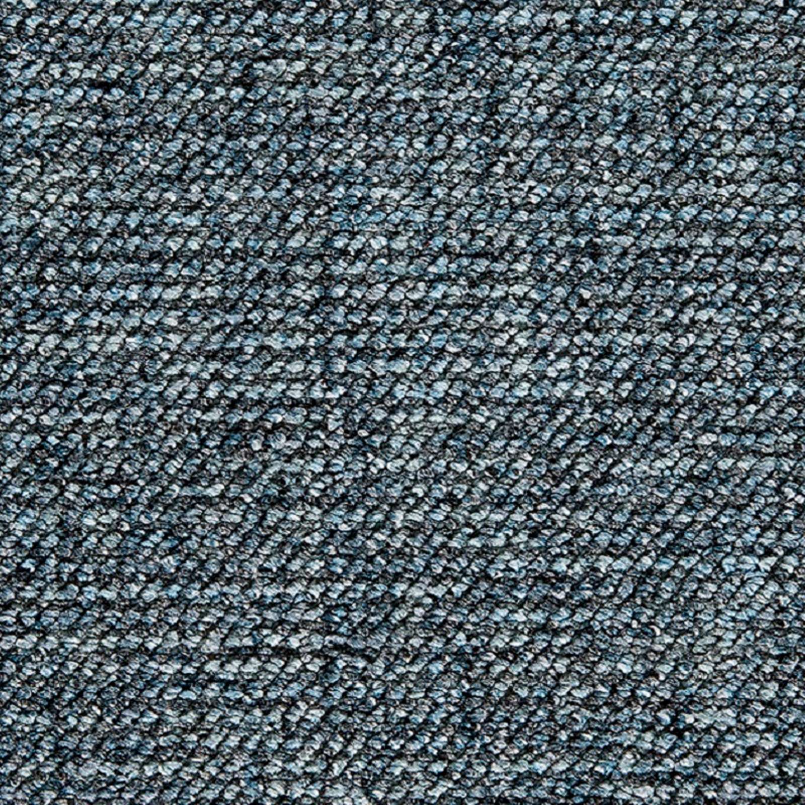 Покрытие ковровое Plaid 72, 4 м, синий, 60% PA