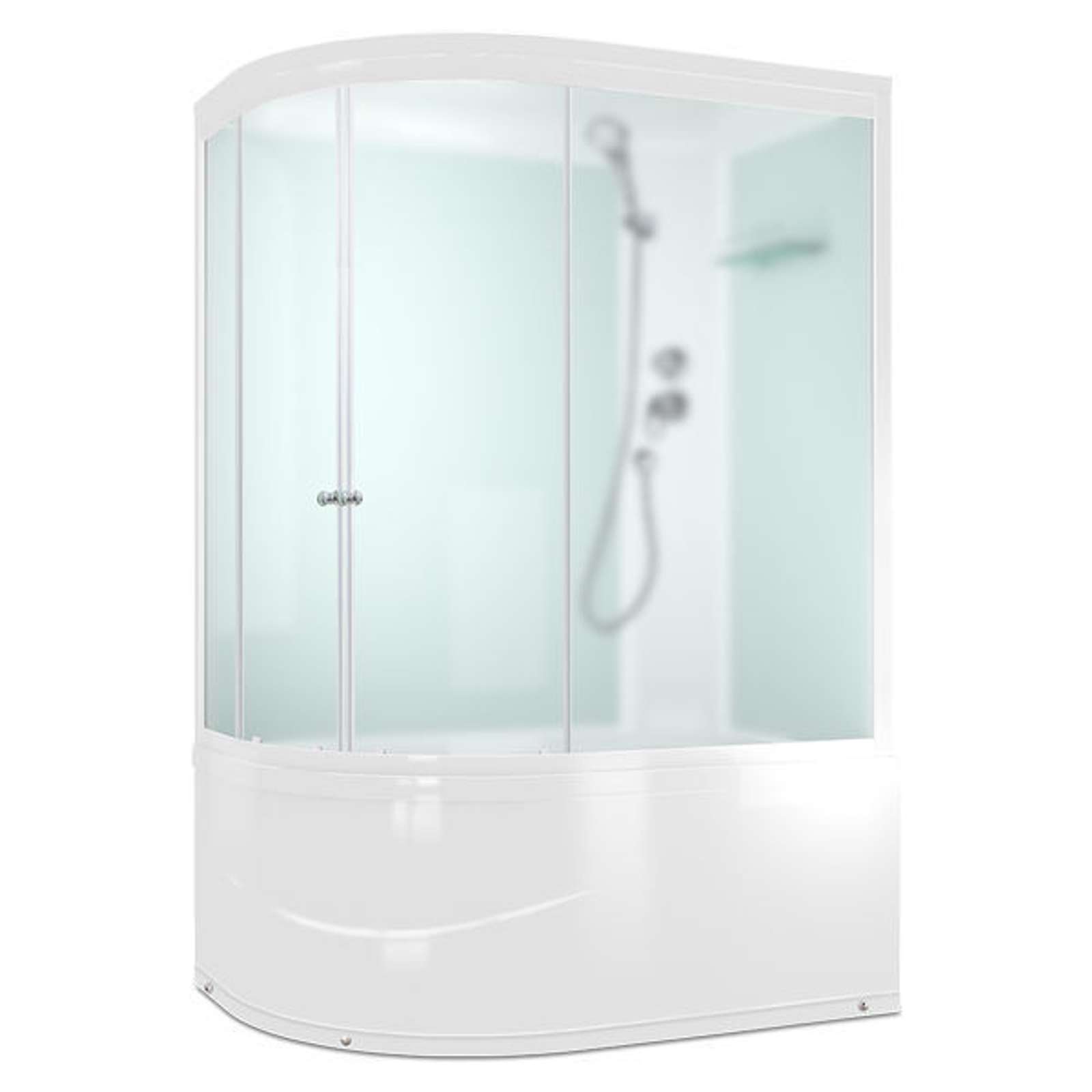 Душевая кабина Domani-Spa Delight 120x80 high асимметричная правая (4140766)