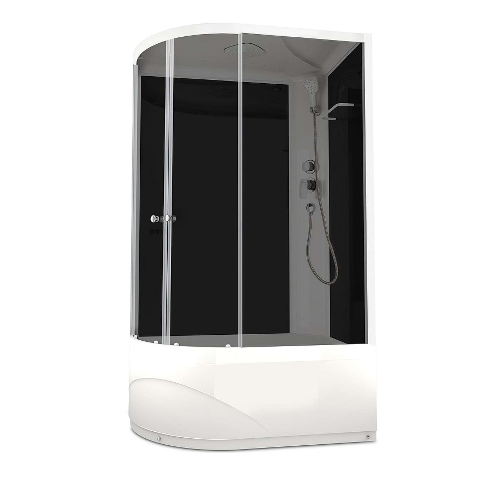 Душевая кабина Domani-Spa Delight 120x80 high асимметричная правая (4140769)