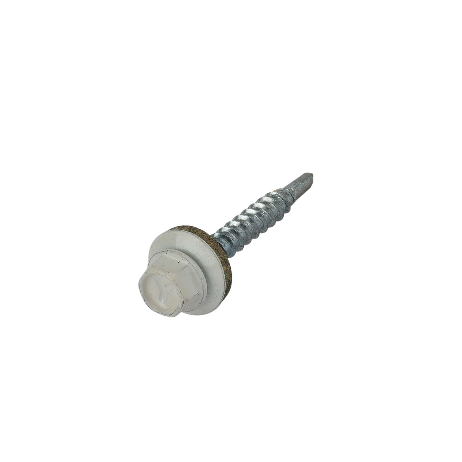 Саморез кровельный 4,8х35 RAL 9003 белый KRcwZD Yoko