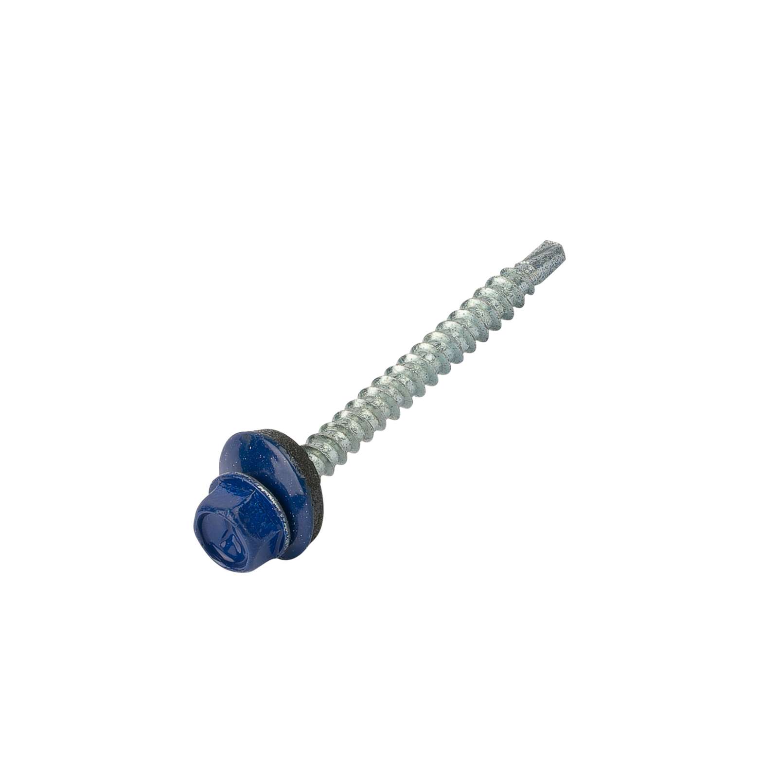 Саморез кровельный 4,8х50 RAL 5002 пепси, 150 шт KRcwZDK Yoko