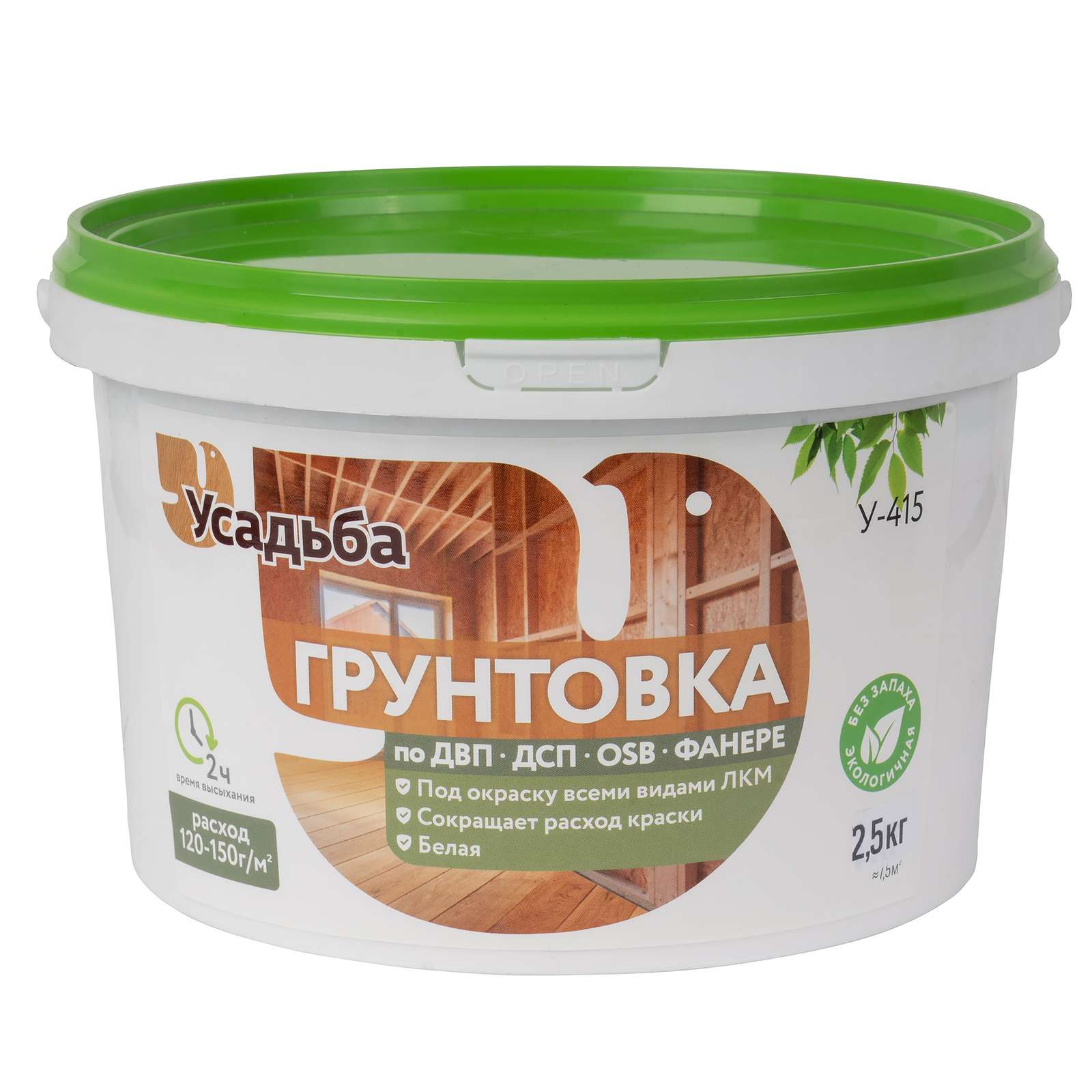 Грунтовка Диола Усадьба У-415, 2,5 кг