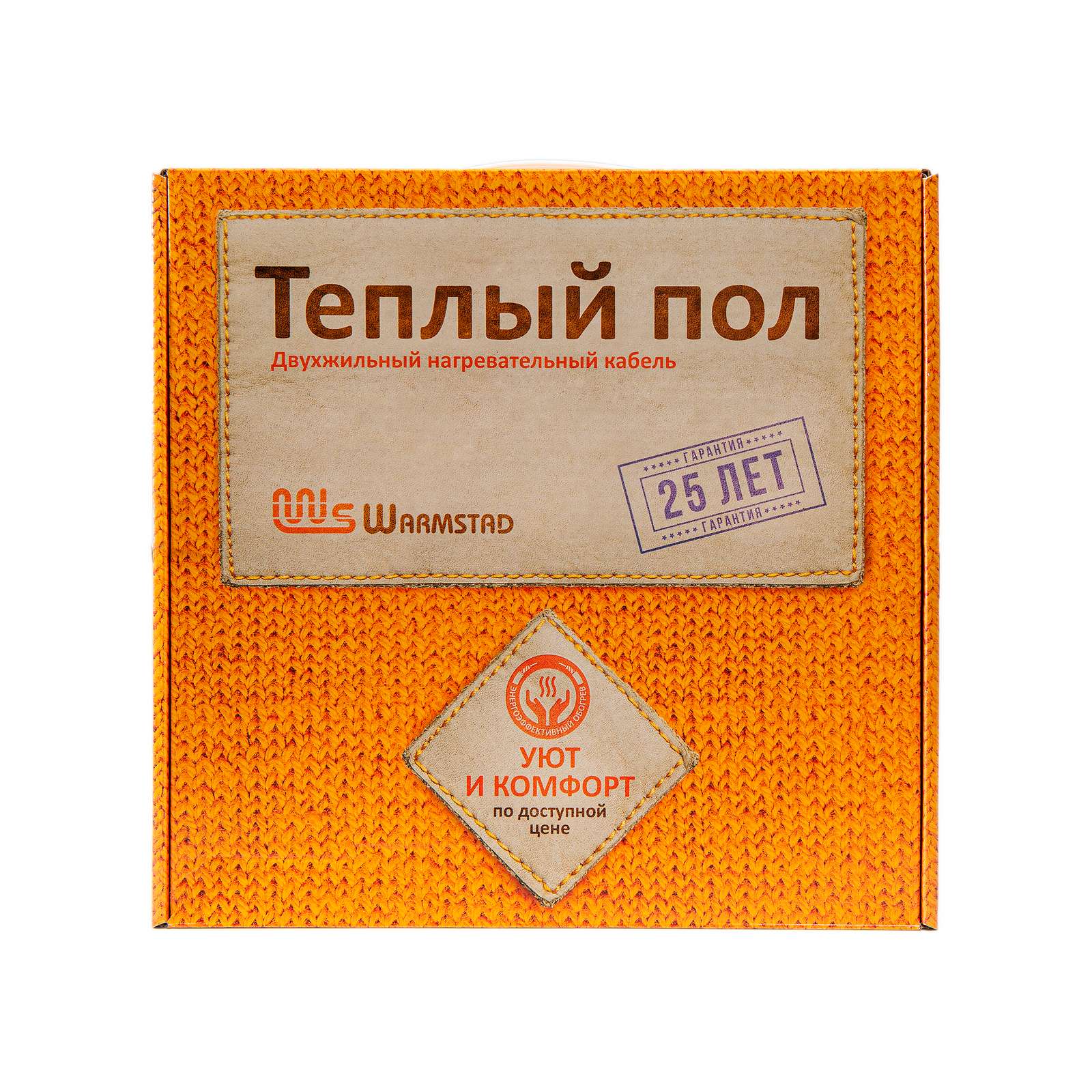 Кабель "Warmstad" WSS 12,5 м/175 Вт (к/т 1,0-1,2 м2) без термостата