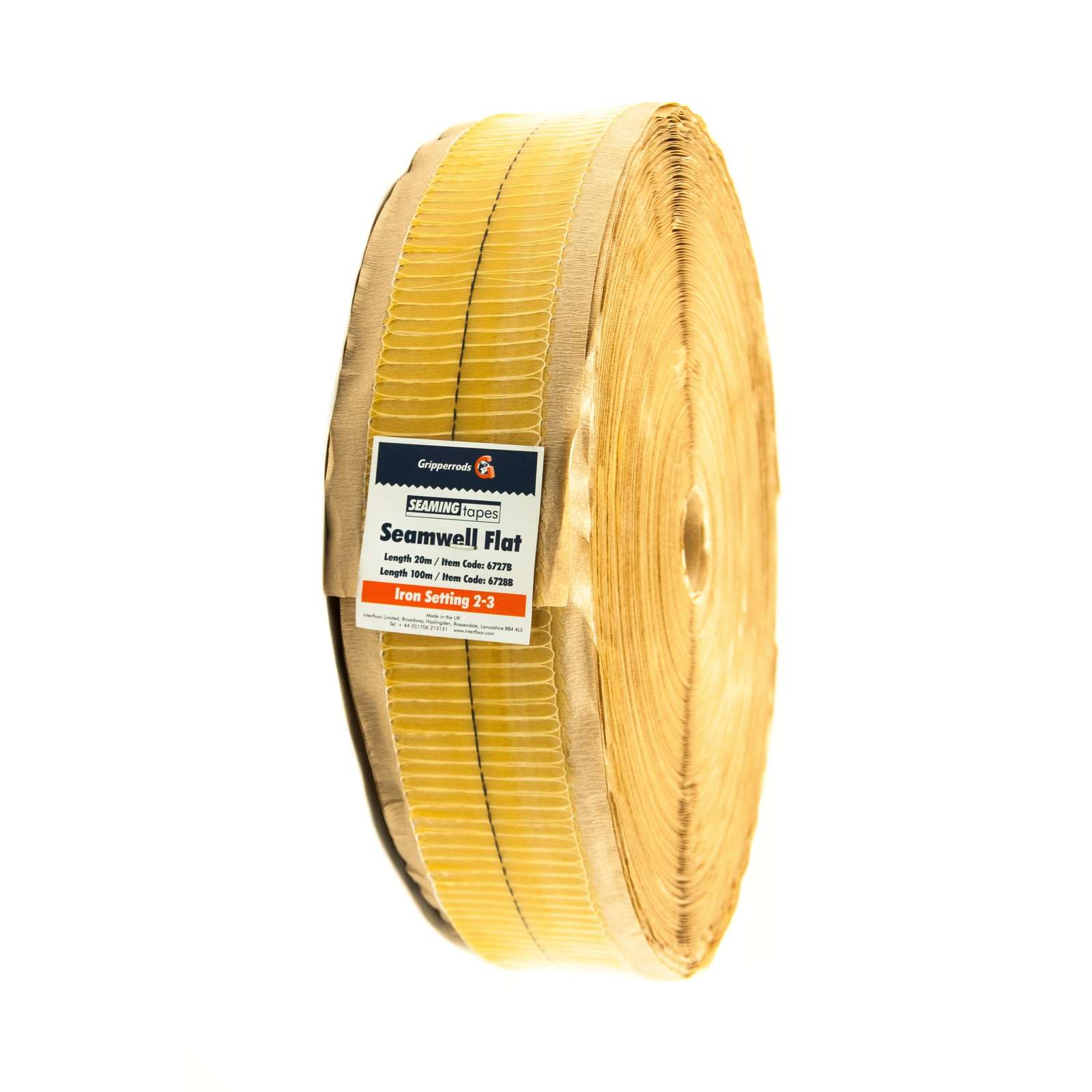 Лента Heat Seam Tape Seamwell Flat для сварки ковровых покрытий 100мм х 100 м