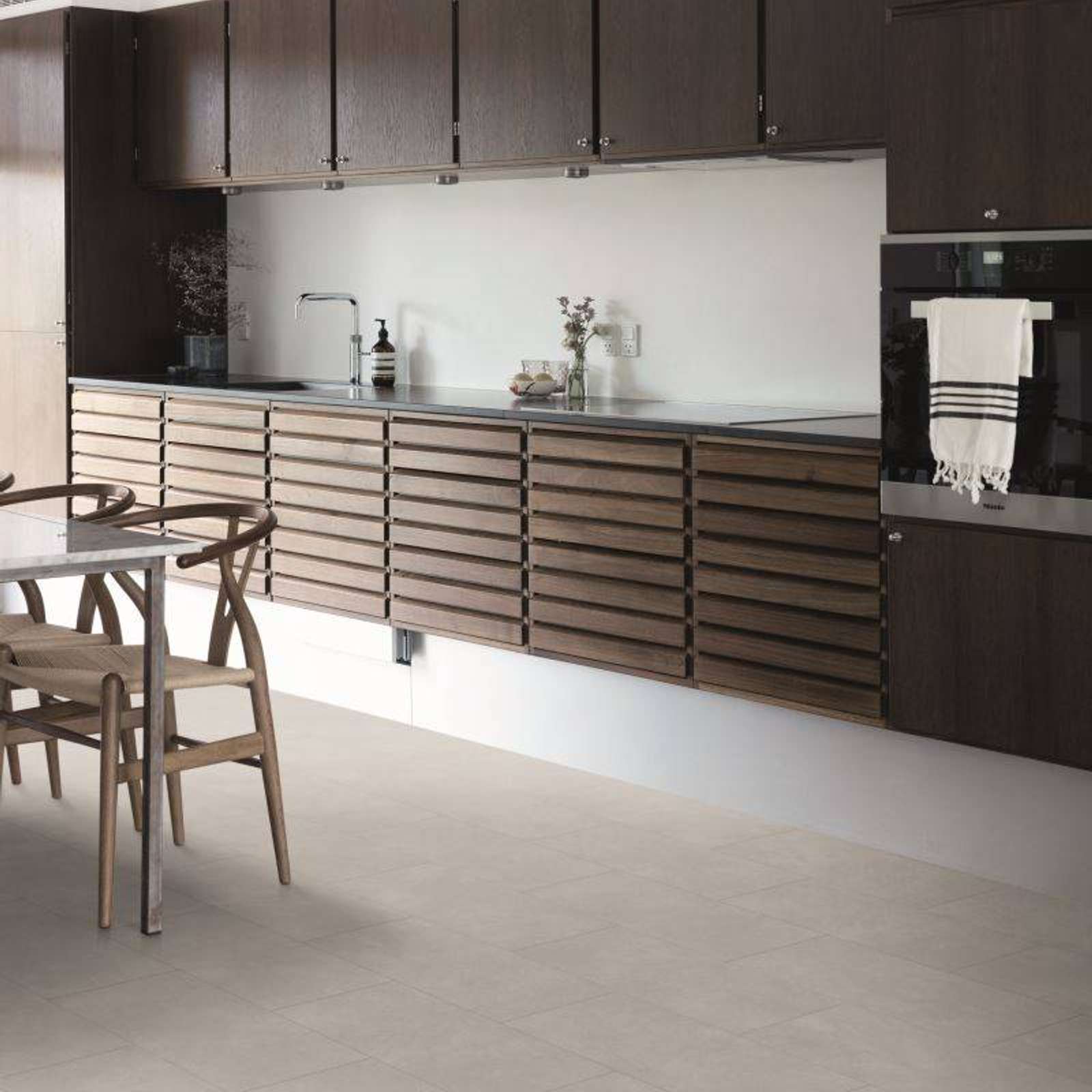 Плитка ПВХ замковая IVC Ultimo Cement Stone 46930