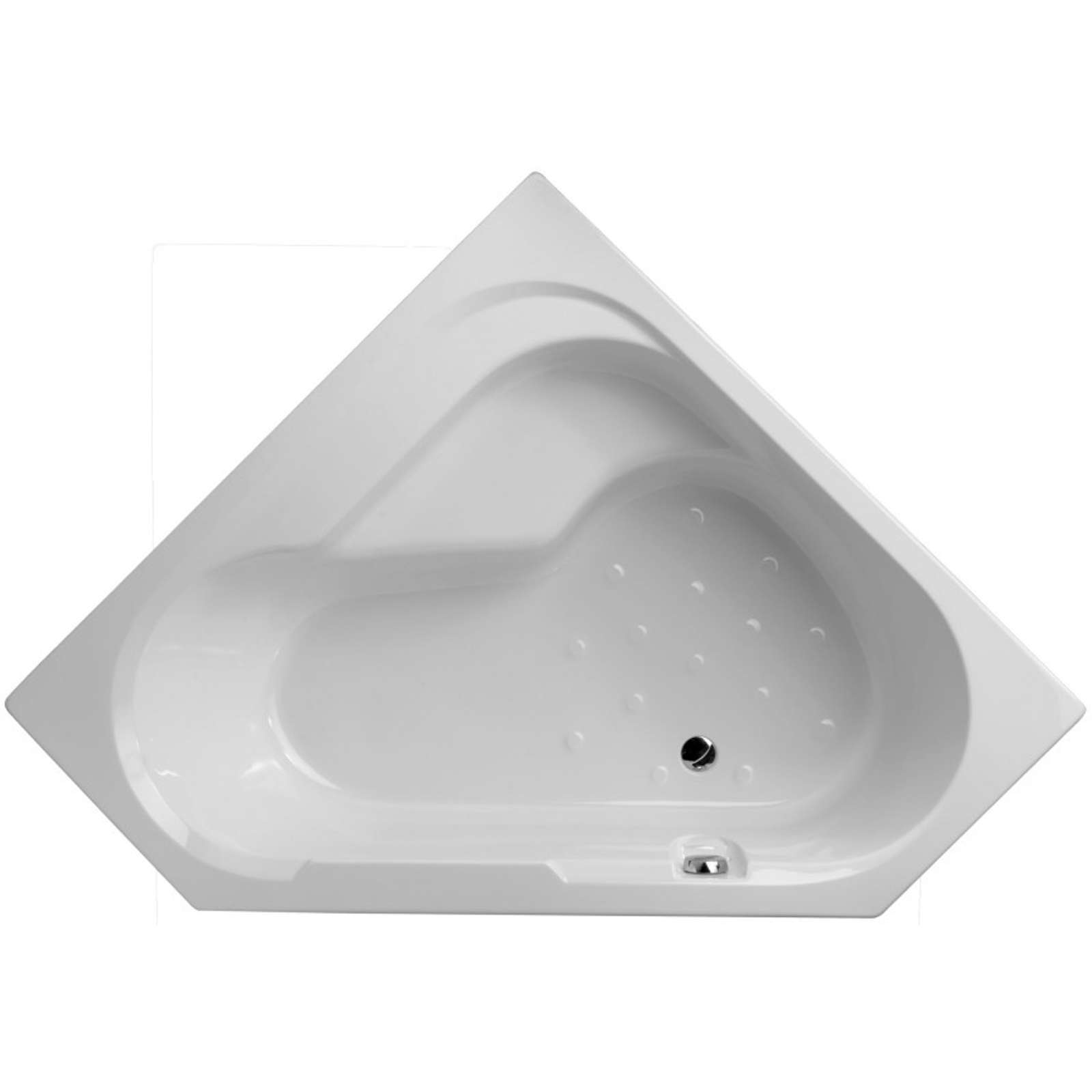 Акриловая ванна Jacob Delafon Bain-Douche 145х145 (E6221RU-00) правая