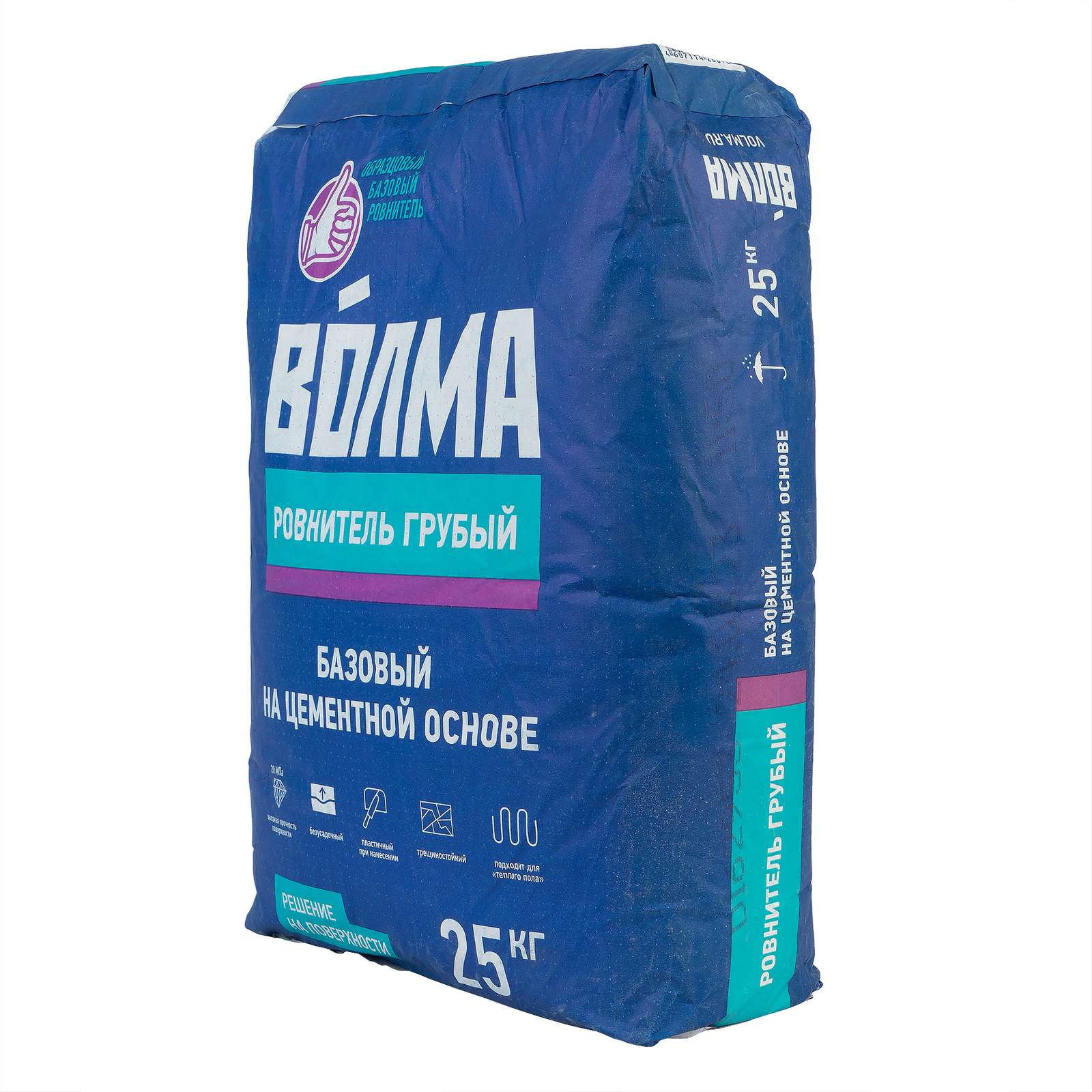 Ровнитель для пола Волма Грубый, 25 кг