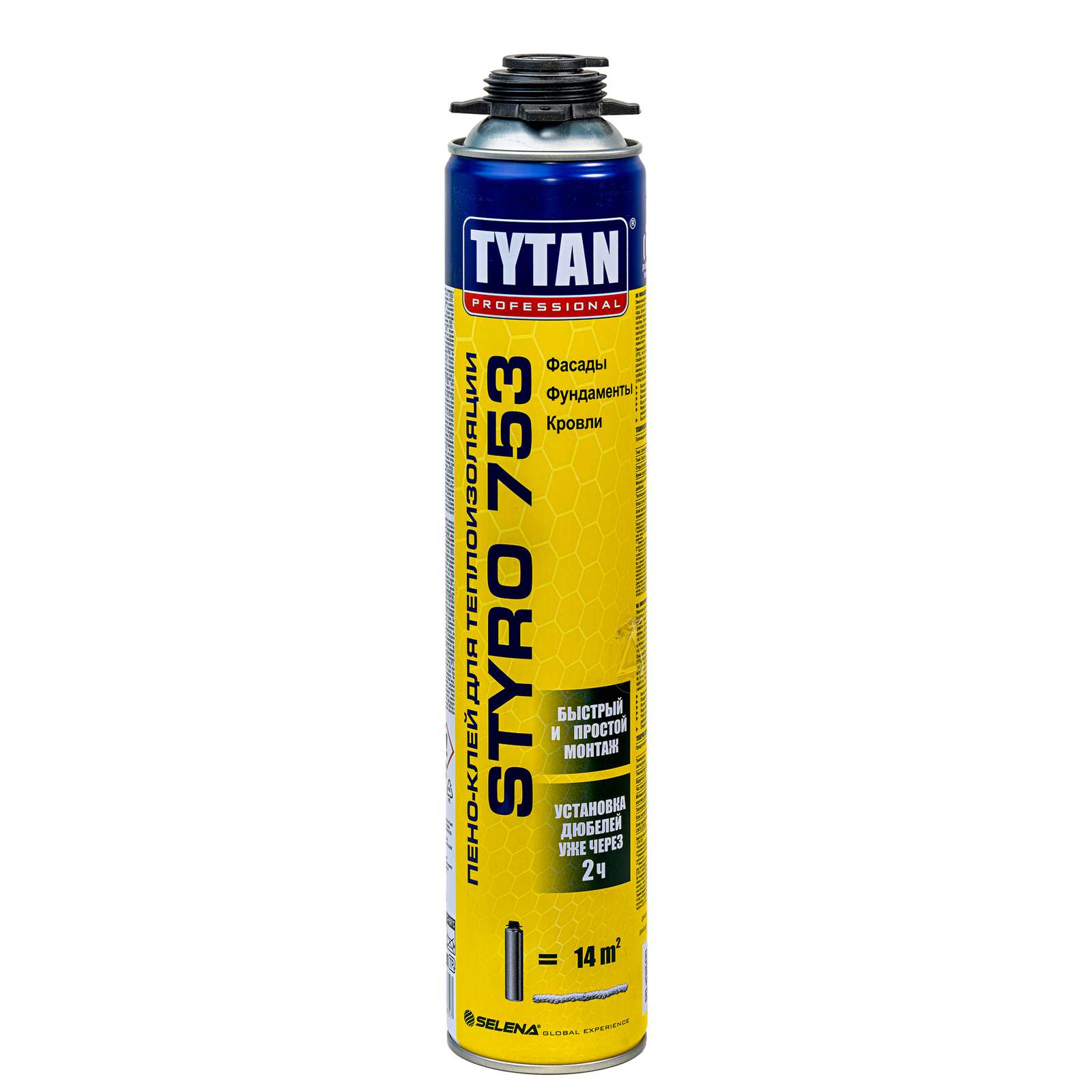 Клей для наружной теплоизоляции Tytan Styro 753, 750 мл