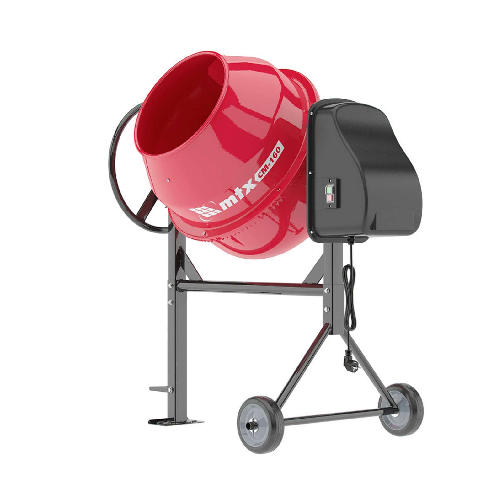 Бетоносмеситель CM160, 160л, мощность 650 Вт MTX