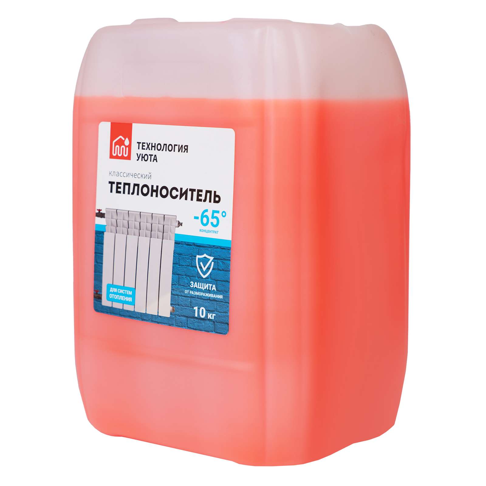 Теплоноситель Технология уюта -65С, 10 кг (антифриз для систем отопления)