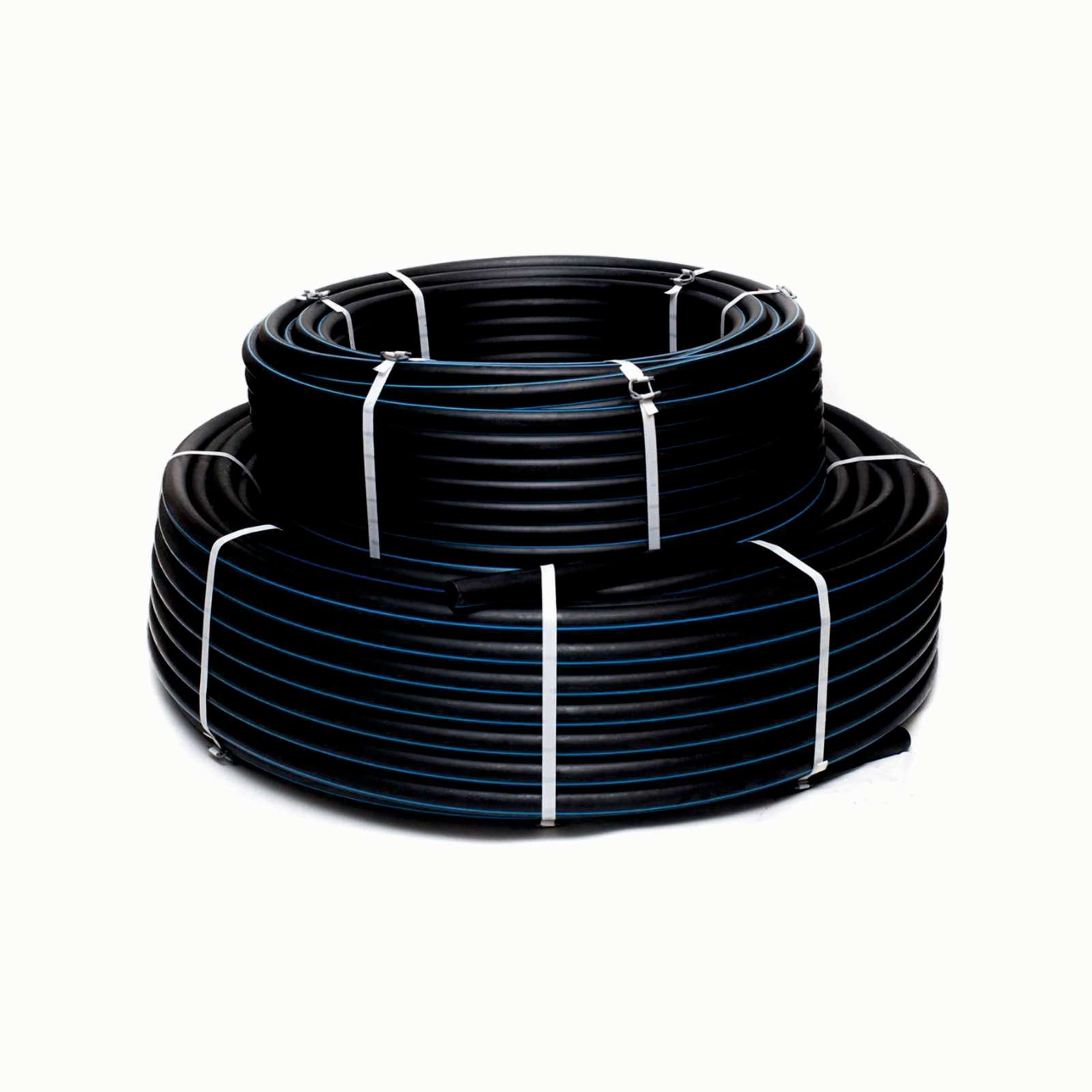 Труба ПНД напорная с разметкой 20х2 SDR11 (бухта 100м)