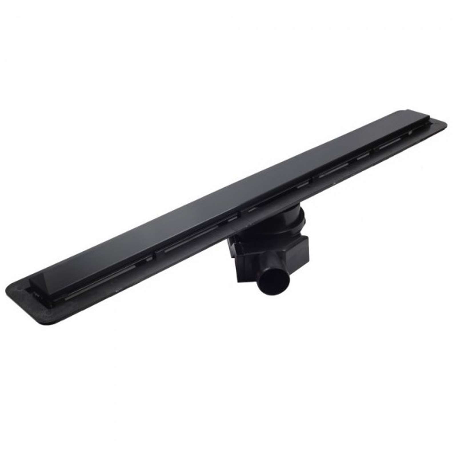 Душевой лоток Pestan Confluo Frameless Line 45 см (13701202) черное стекло под плитку