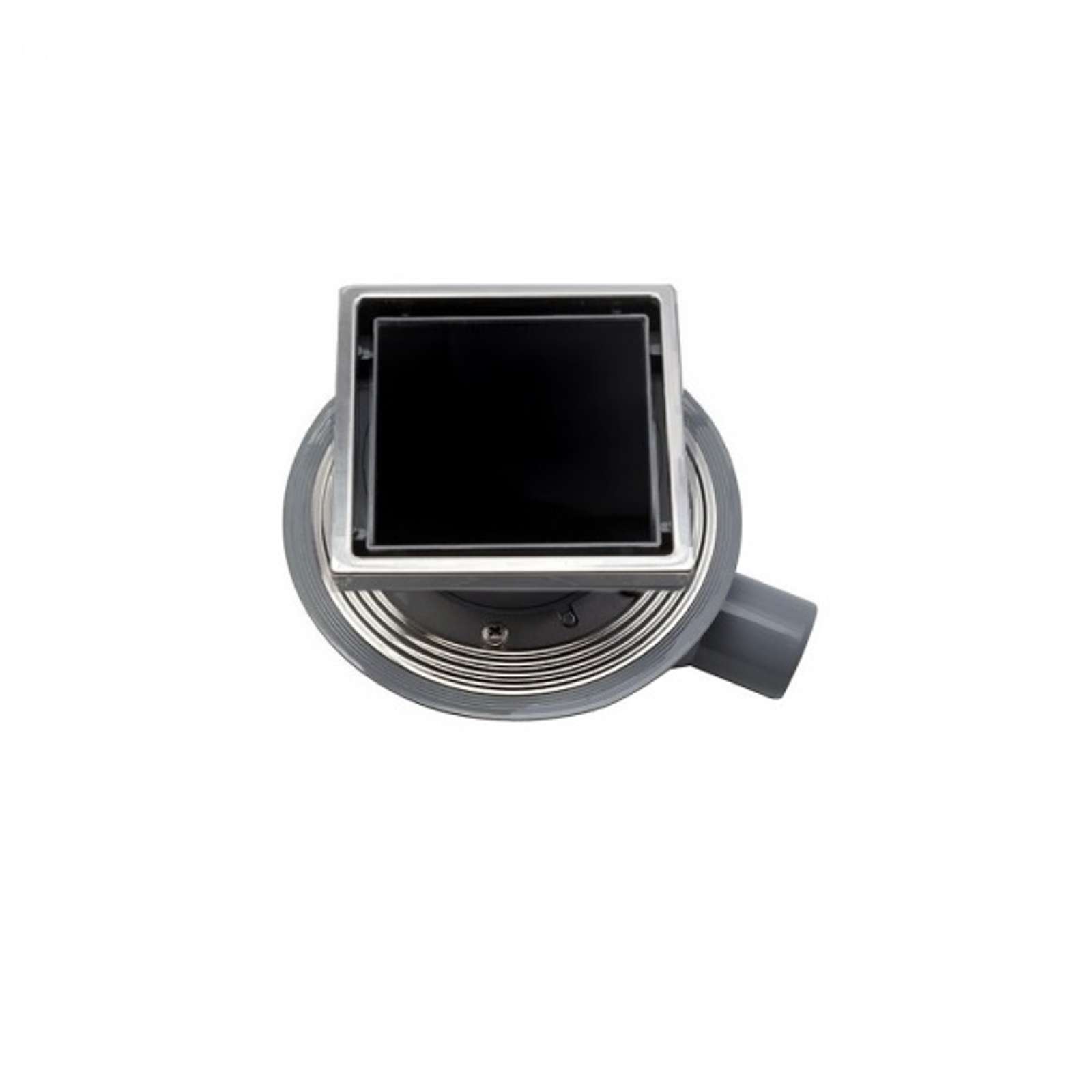 Трап для душа Pestan Confluo Standard 1 150х150 мм (13000089) черное стекло