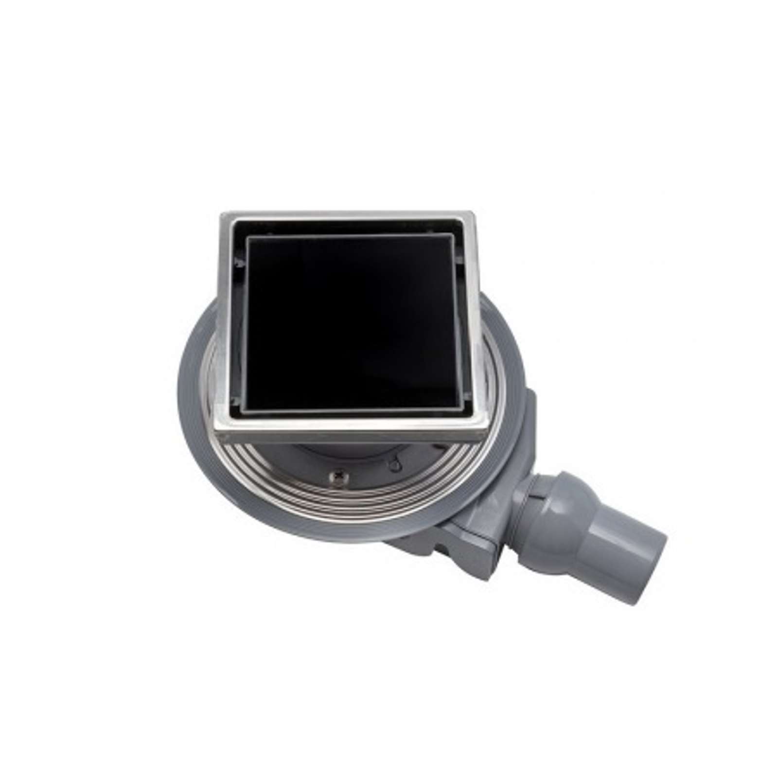 Трап для душа Pestan Confluo Standard 4 150х150 мм (13000092) черное стекло
