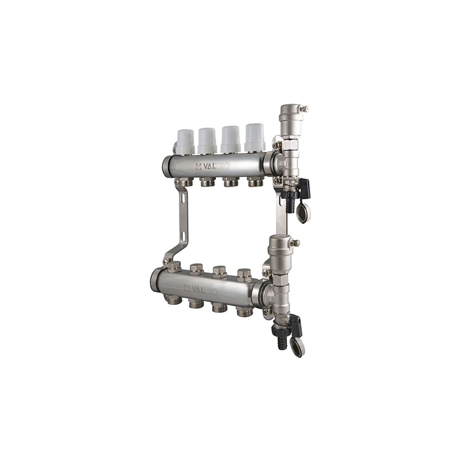 Коллекторная группа Valtec 1" - 4вых. евроконус 3/4" VTc.594.ЕMNX.0604