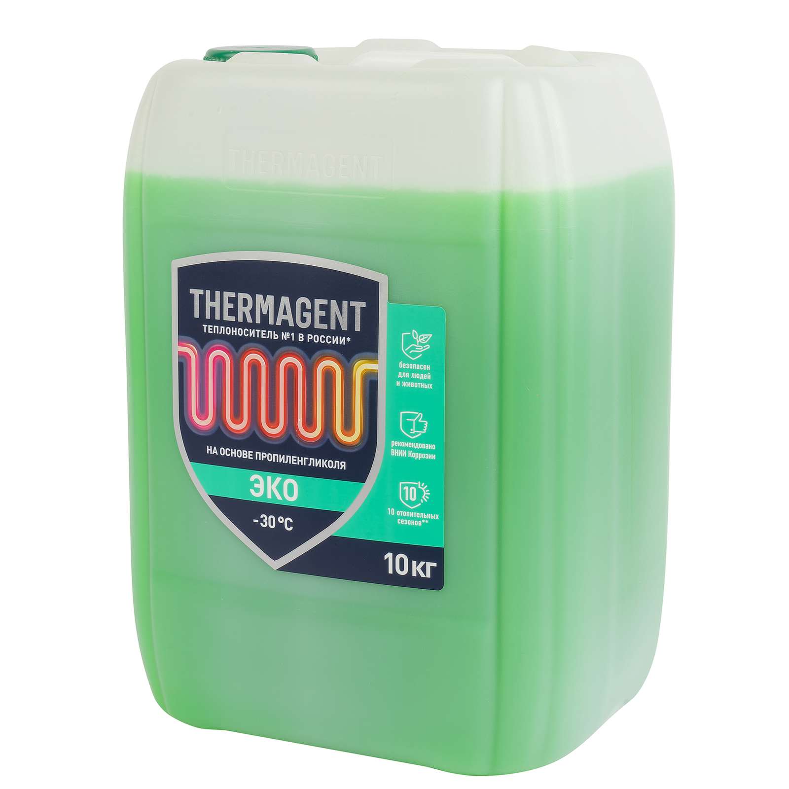 Теплоноситель THERMAGENT-30 ЭКО 10 кг (антифриз для систем отопления)