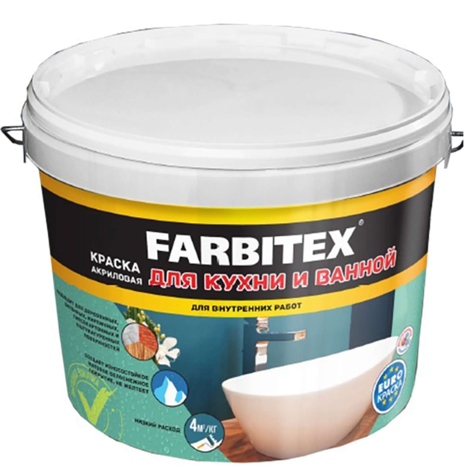 Краска для садовых деревьев (1.2 кг) FARBITEX