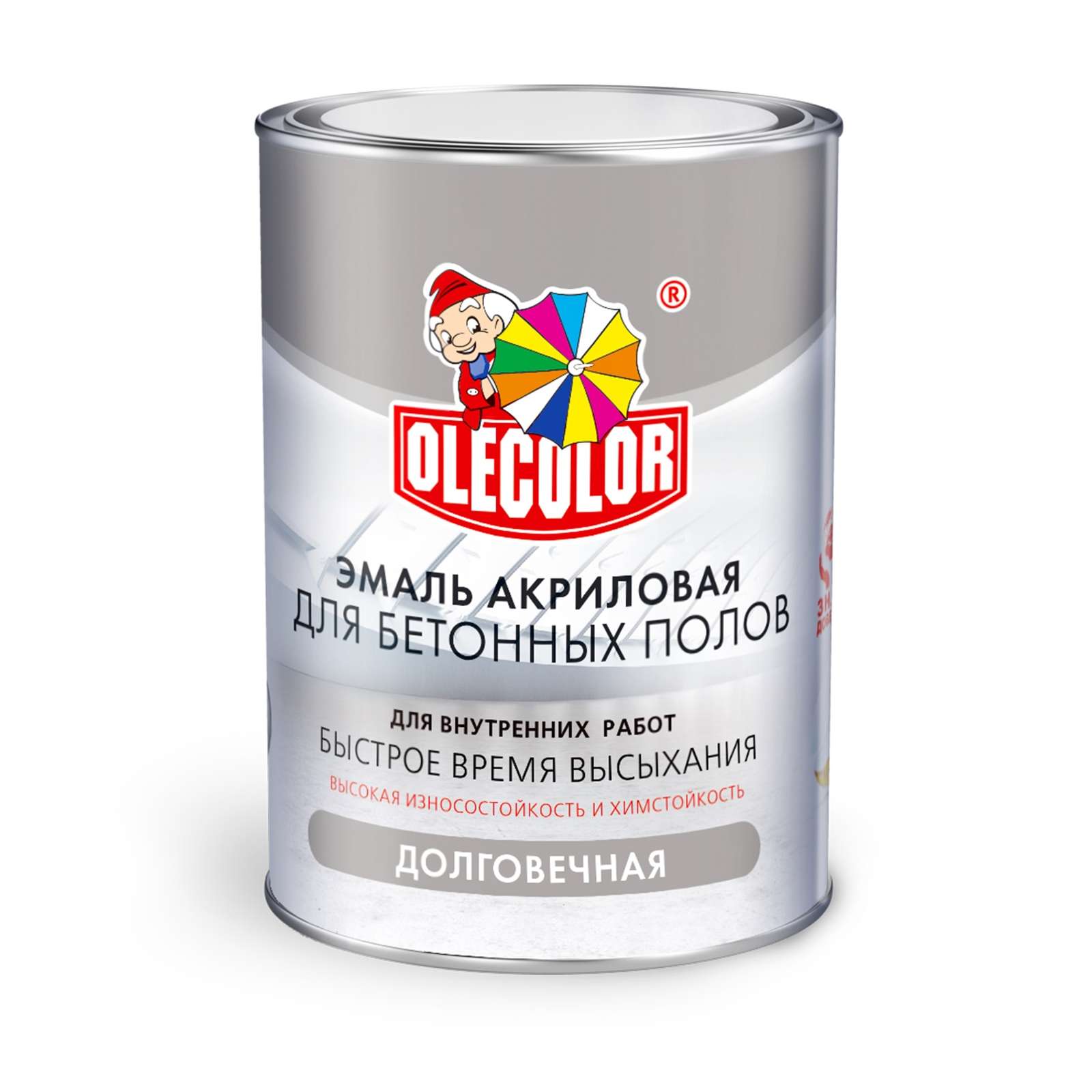 Эмаль акриловая для бетонных полов Olecolor