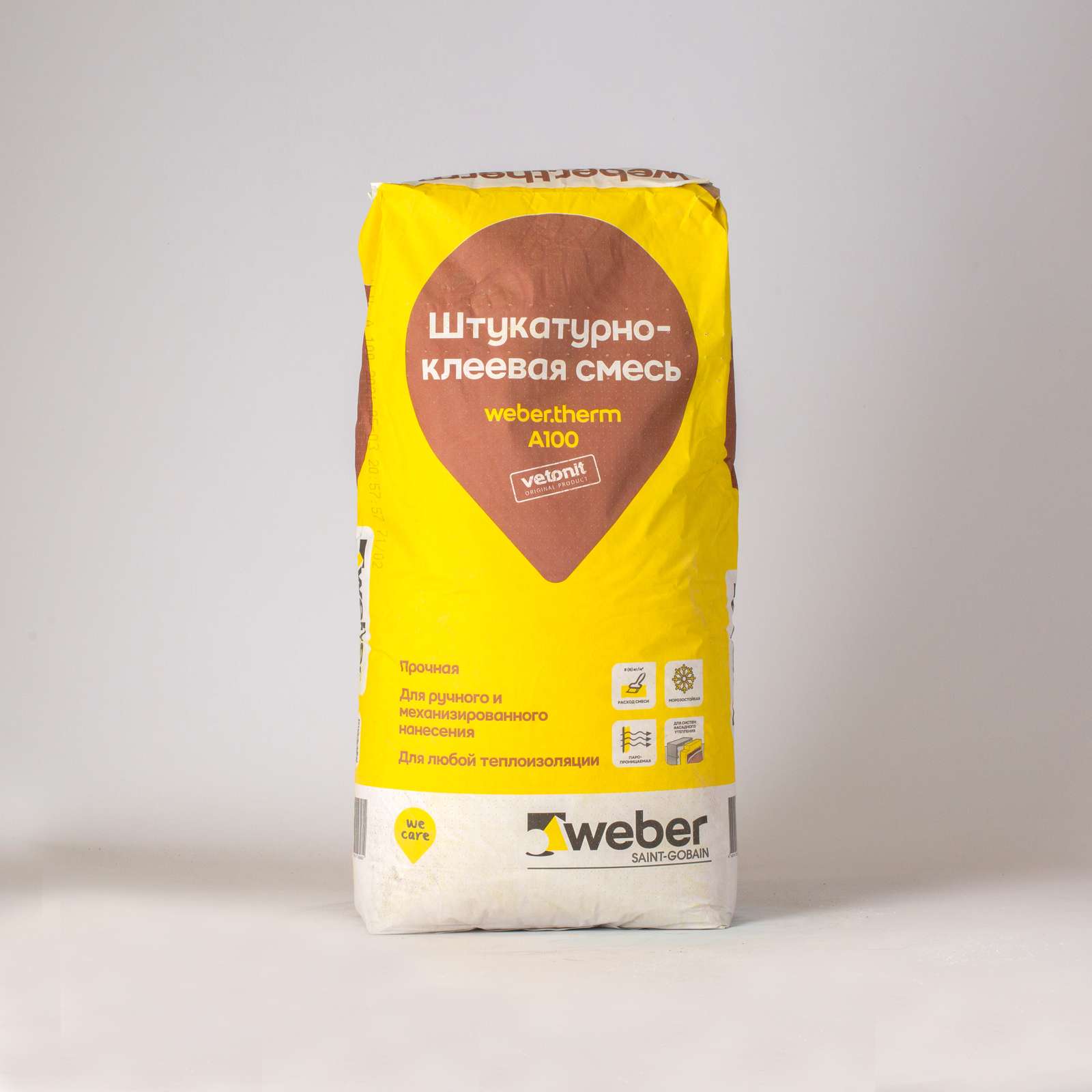 Смесь штукатурно-клеевая Weber.Vetonit therm A100, 25 кг
